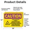 Signmission Radiation & Laser Sign, 12 in H x 18 in W, Vinyl Decal, Rectangle OS-2PACK-CR-D-1218-L-10145 - alternate 3